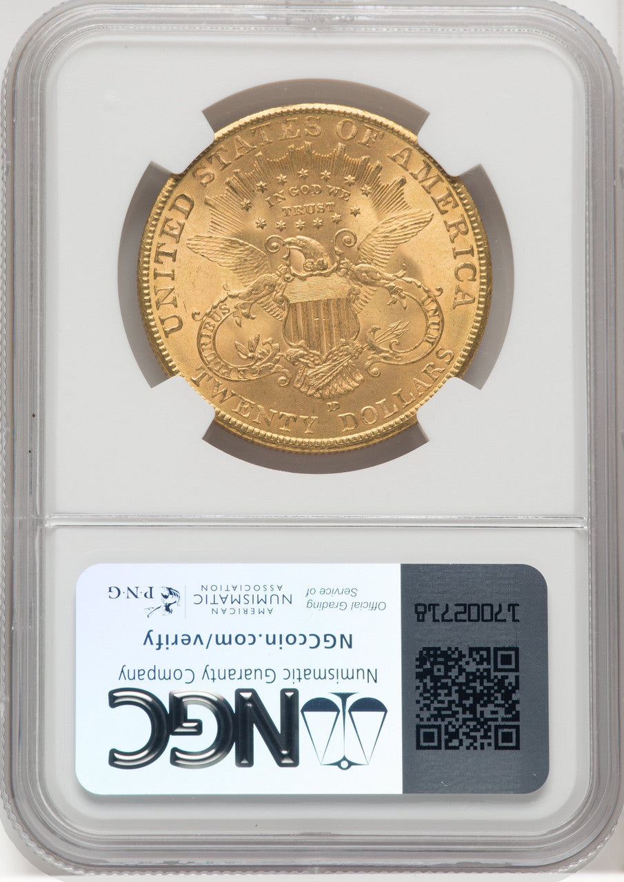 1906-D $20 Liberty Double Eagle NGC MS65