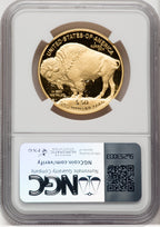 2014-W $50 Gold Buffalo Brown Label NGC PF70