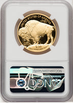 2017-W $50 Gold Buffalo NGC PF70 Mercanti Signed