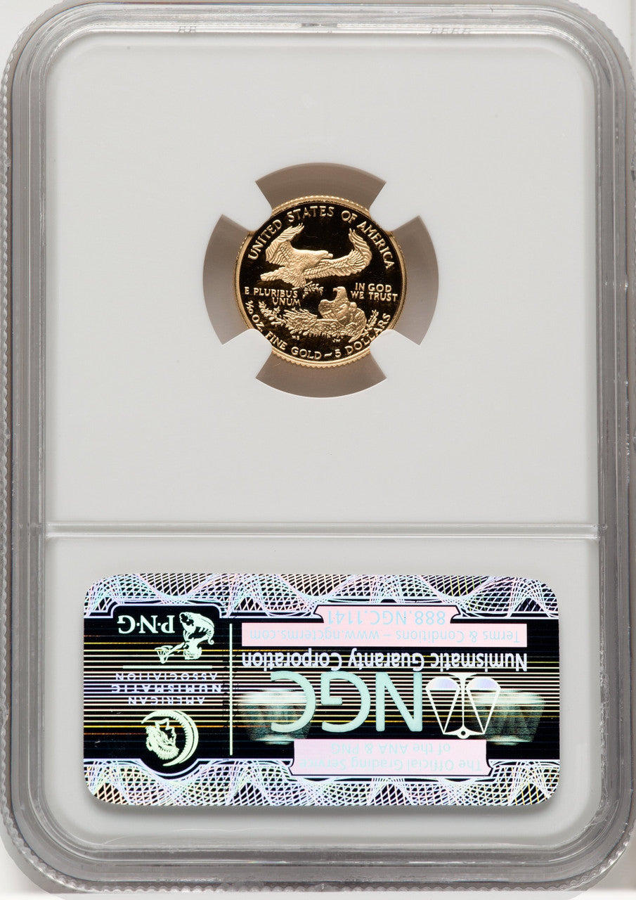 2003-W $5 Tenth-Ounce Gold Eagle NGC PF70 (506312055)