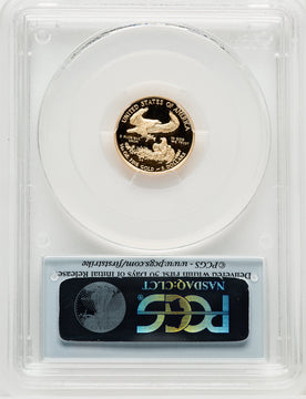 2014-W $5 Tenth-Ounce Gold Eagle First Strike FS Flag PCGS PR70