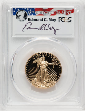 2016-W $25 Gold Eagle 30th Anniversary First Strike PCGS PR70 Moy