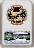 2012-W 1 oz Gold Eagle Brown Label NGC PF70