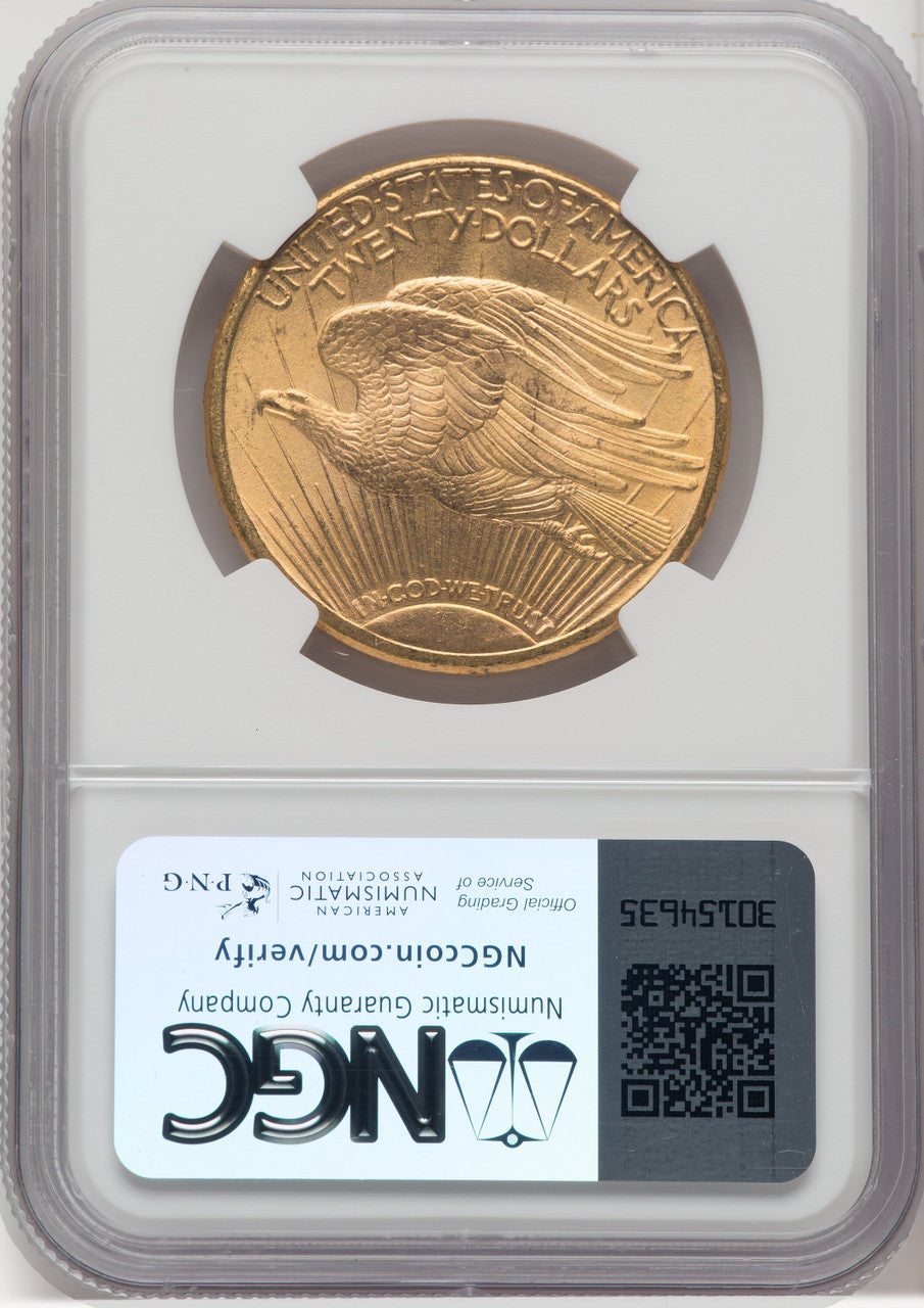 1914-S $20 Saint-Gaudens Double Eagle NGC MS66 (768602034)