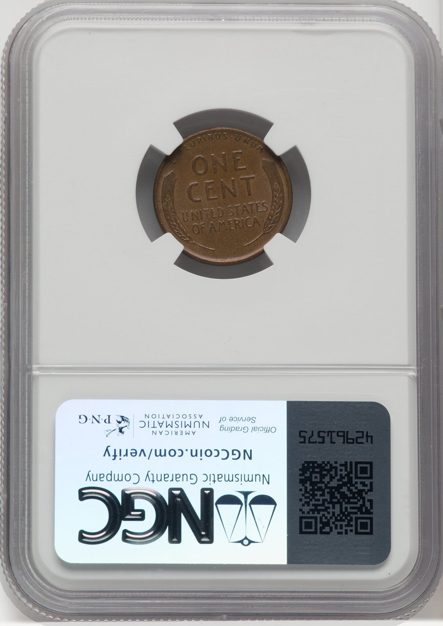 1955 1C Doubled Die Obverse FS-101 BN Lincoln Cent NGC AU58 (769048003)