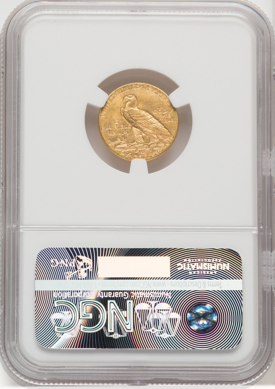 1911 $2.50 Indian Quarter Eagle NGC MS63 (769006004)