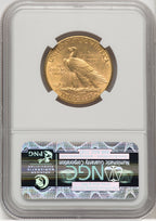 1909-D $10 Indian Eagle NGC MS62 (769135017)