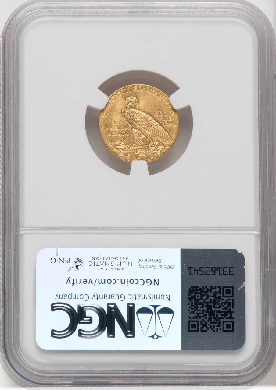 1914 $2.50 Indian Quarter Eagle NGC MS65 (768428013)