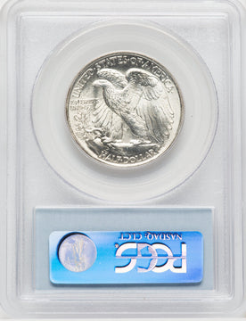 1943 50C Walking Liberty Half Dollar PCGS MS67 (769157016)