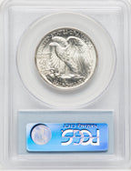 1943 50C Walking Liberty Half Dollar PCGS MS67 (769157016)