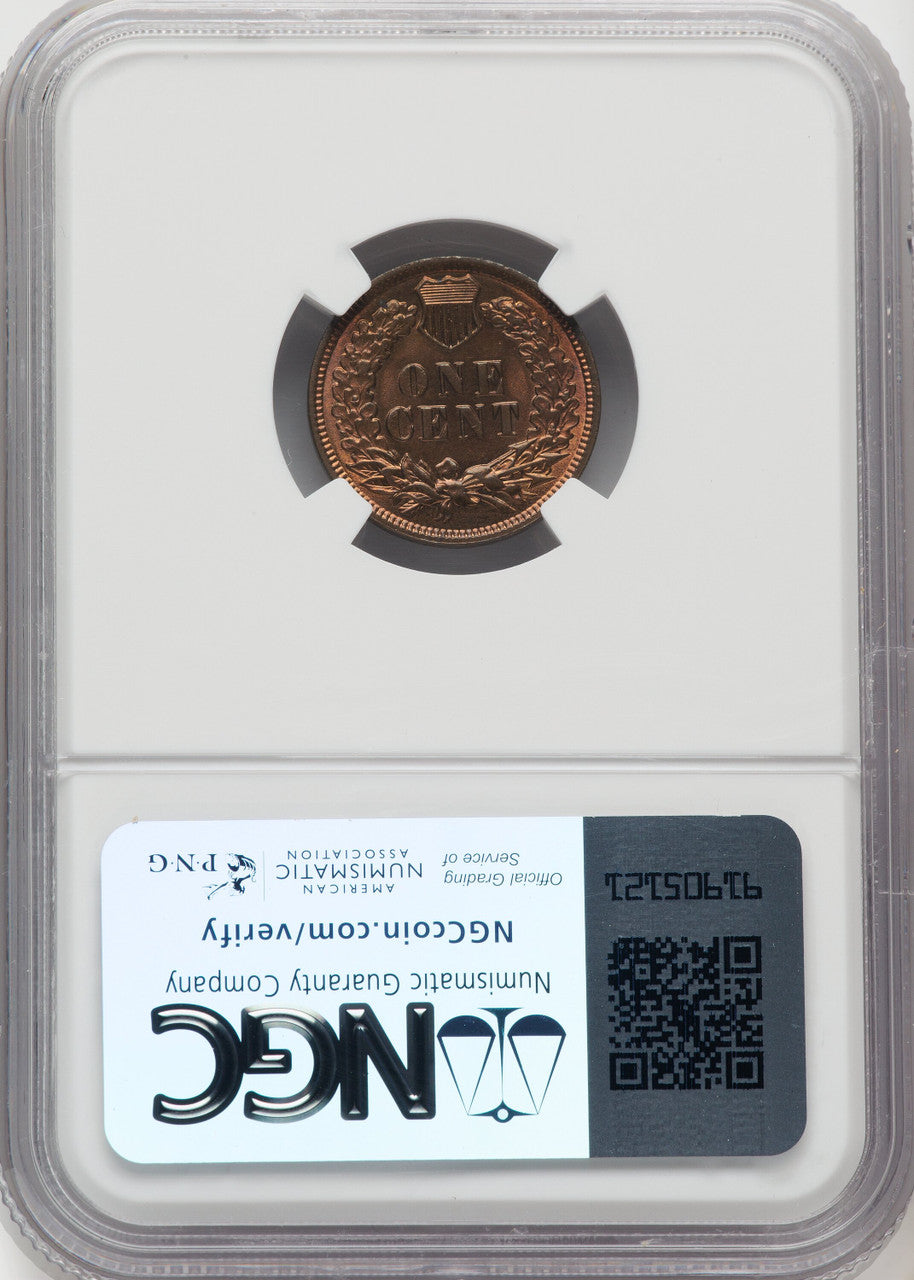 1886 1C Type Two RB Indian Cent NGC MS63 (769157002)