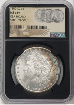 1880-CC $1 Morgan Dollar NGC MS64+
