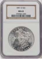 1891-O $1 Morgan Dollar NGC MS63 (769159025)