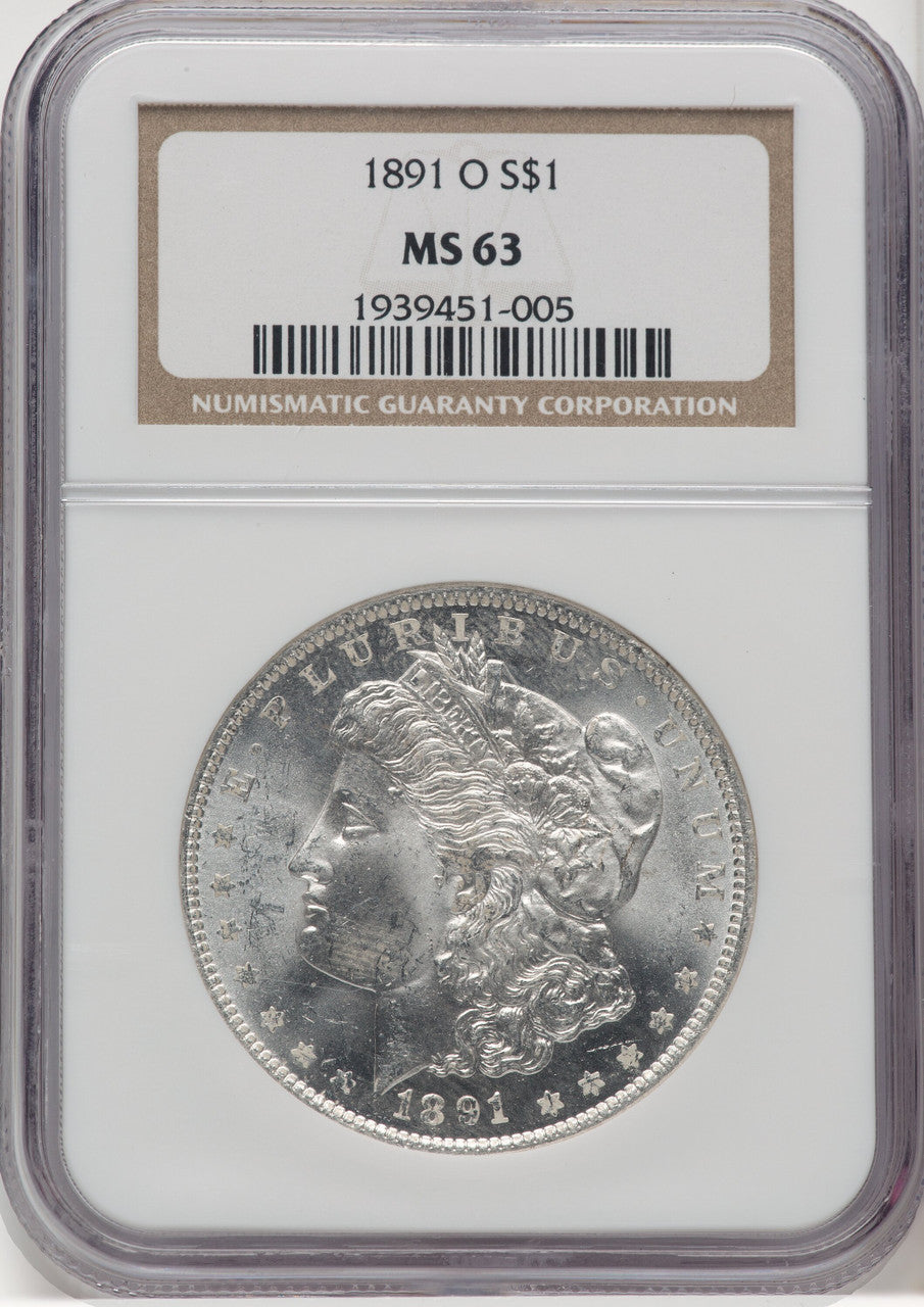 1891-O $1 Morgan Dollar NGC MS63 (769159025)