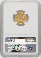 1852-O $2.50 Liberty Quarter Eagle NGC AU55