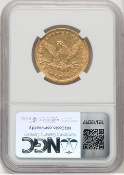 1853 $10 Liberty Eagle NGC XF45