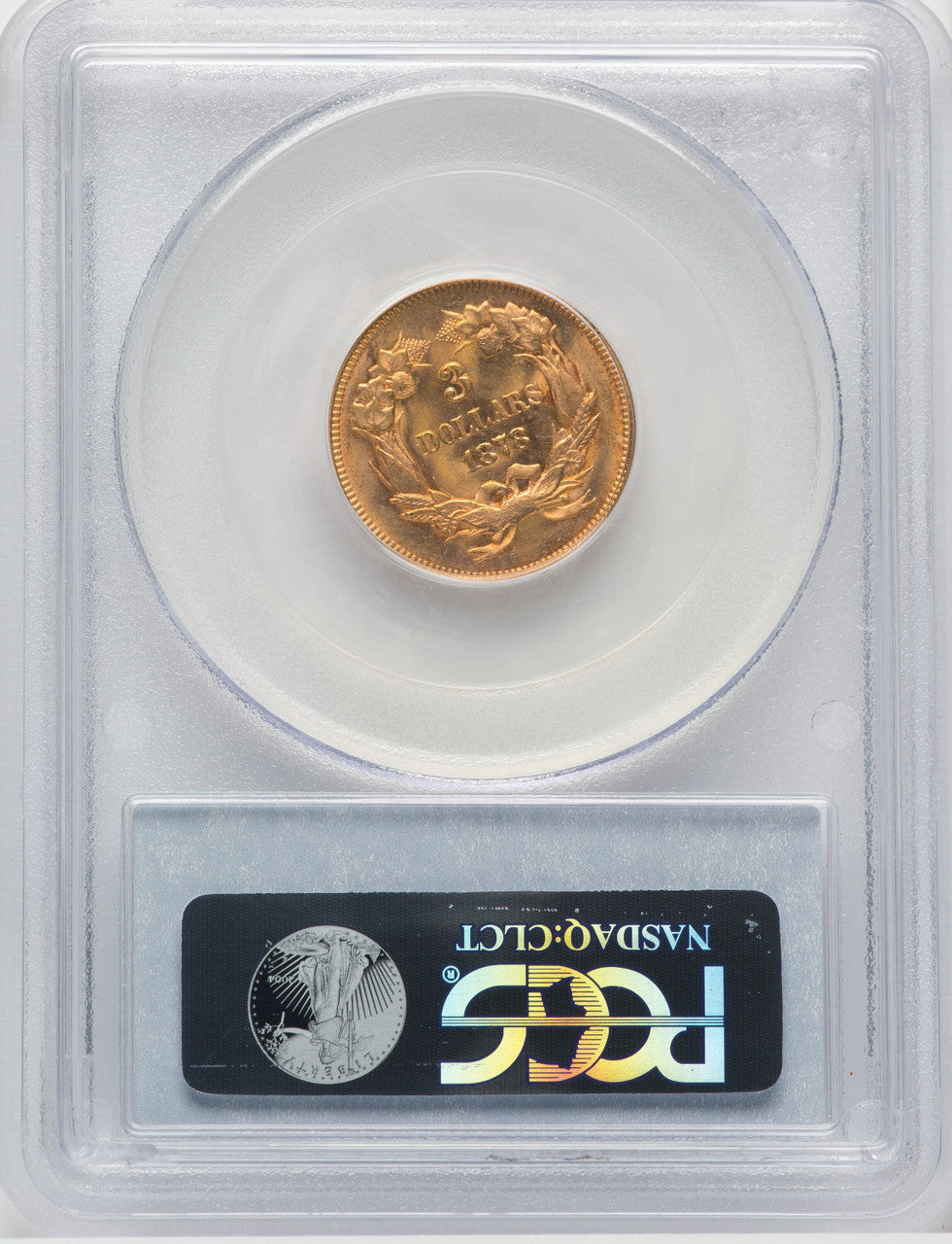 1878 $3 Three Dollar Gold Pieces PCGS MS65 (769133001)