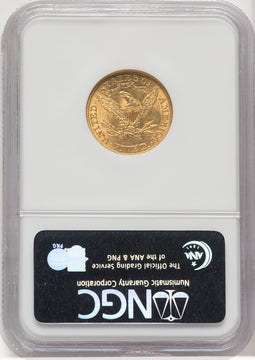 1903 $5 CAC Liberty Half Eagle NGC MS64
