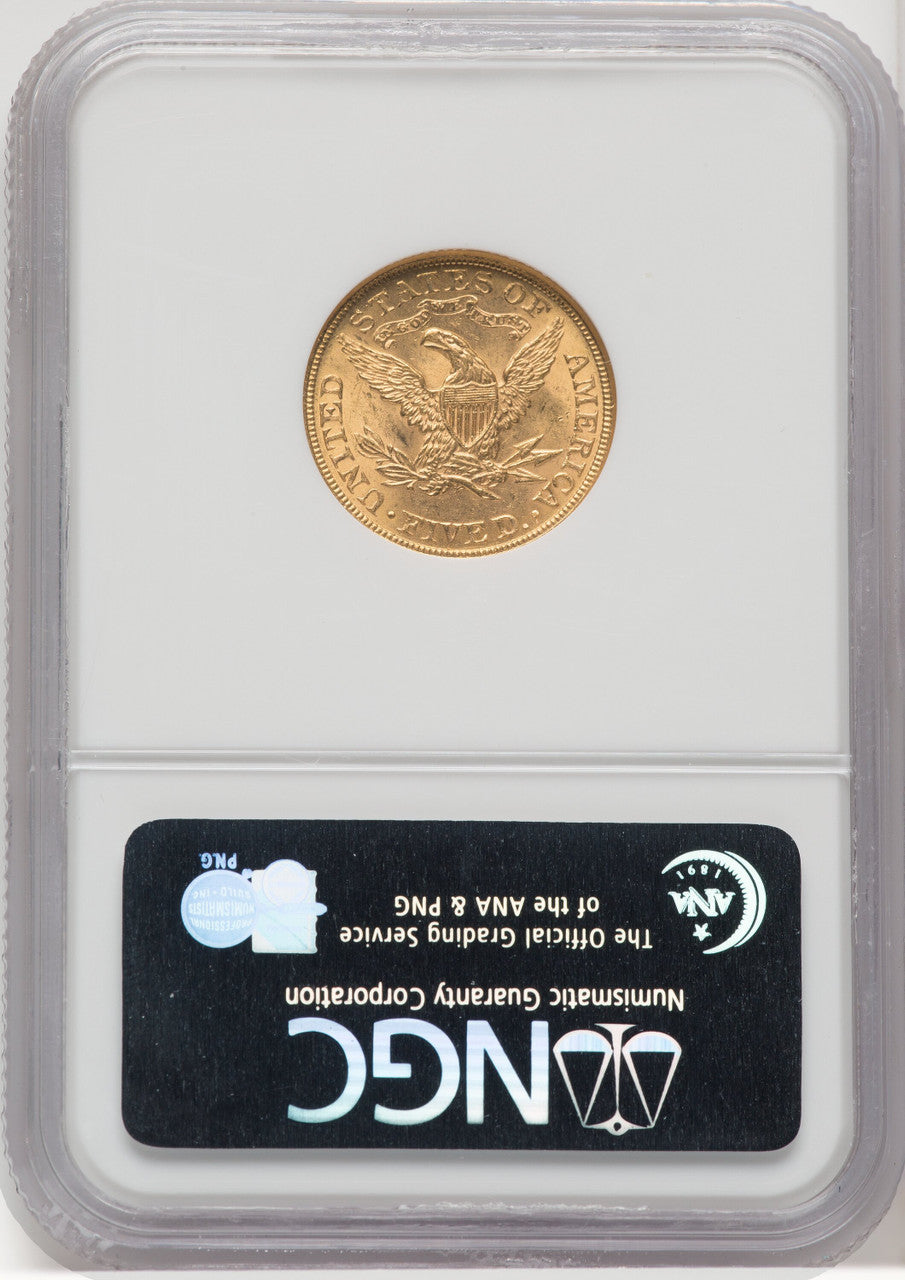 1905 $5 CAC Liberty Half Eagle NGC MS64 (519409211)