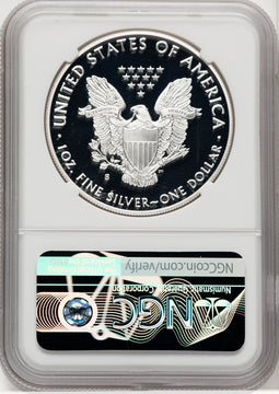 2018-S S$1 Silver Eagle Brown Label NGC PF70