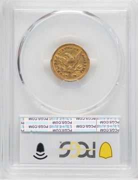 1854-C $2.50 CAC Liberty Quarter Eagle PCGS XF45
