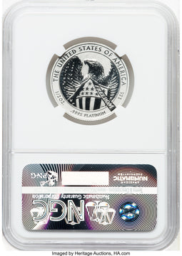 2007-W $50 Half-Ounce Platinum Eagle Reverse Proof NGC PF70 (770569102)