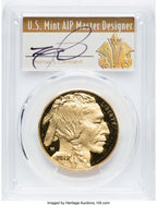 2019-W $50 One-Ounce Gold Buffalo FDI Philadelphia PCGS PR70