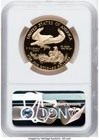 1994-W $50 One-Ounce Gold Eagle NGC PF70 Castle