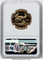 1990-P $25 Half-Ounce Gold Eagle NGC PF70 (770569042)