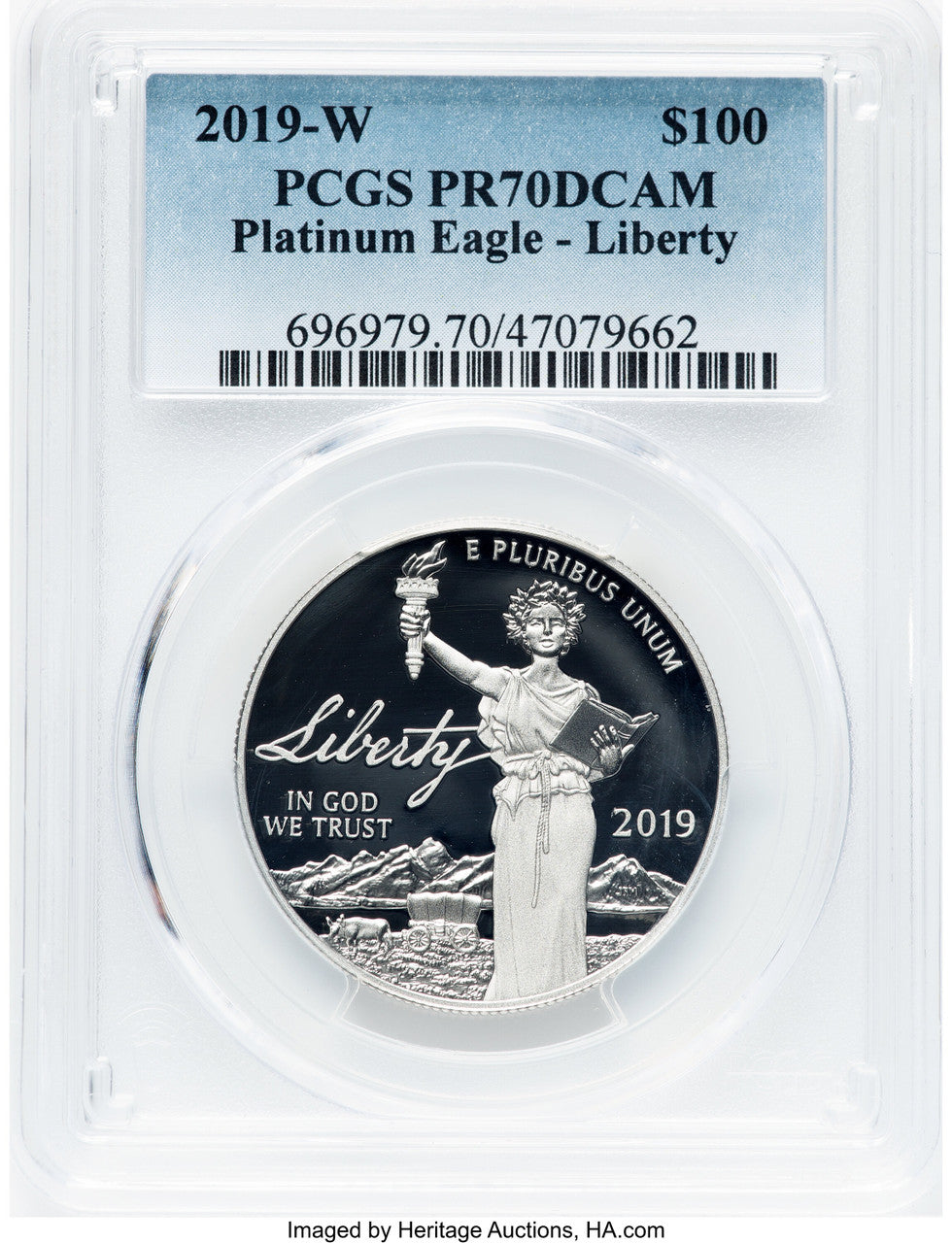 2019-W $100 One-Ounce Platinum Eagle Liberty PCGS PR70 (770569201)