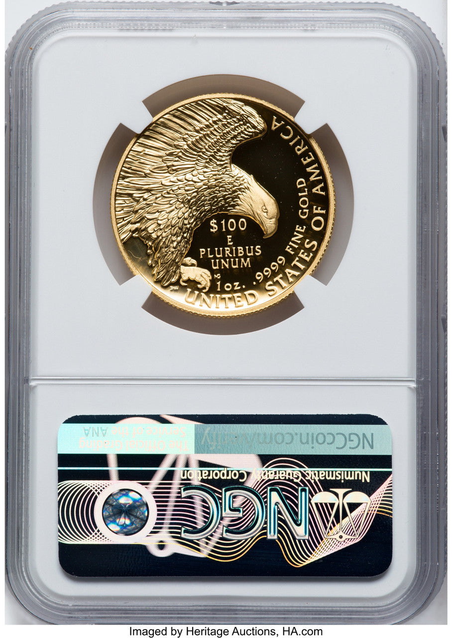 2019-W $100 High Relief Enhanced First Strike NGC MS70 (770569202)