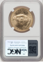 2023 $50 One-Ounce Gold Eagle First Strike ER Mike Castle NGC MS70
