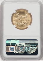 2019 $25 Half Ounce Gold Eagle NGC MS70 Anna Cabral Signed