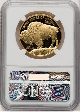 2017-W G$50 Buffalo First Day of Issue FDI 1ST NGC PF70