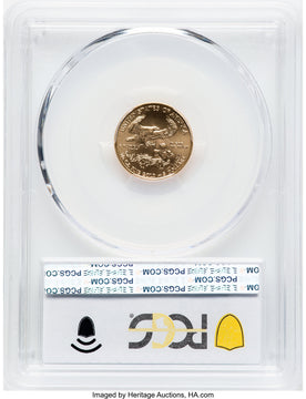 2009 $5 Tenth-Ounce Gold Eagle PCGS MS70 (770569123)