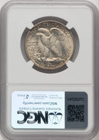 1921-D 50C Walking Liberty Half Dollar NGC MS65