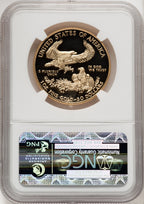 2014-W $50 One-Ounce Gold Eagle First Strike ER Blue NGC PF70