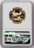 1990-P $25 Half-Ounce Gold Eagle Brown Label NGC PF70 (769461002)