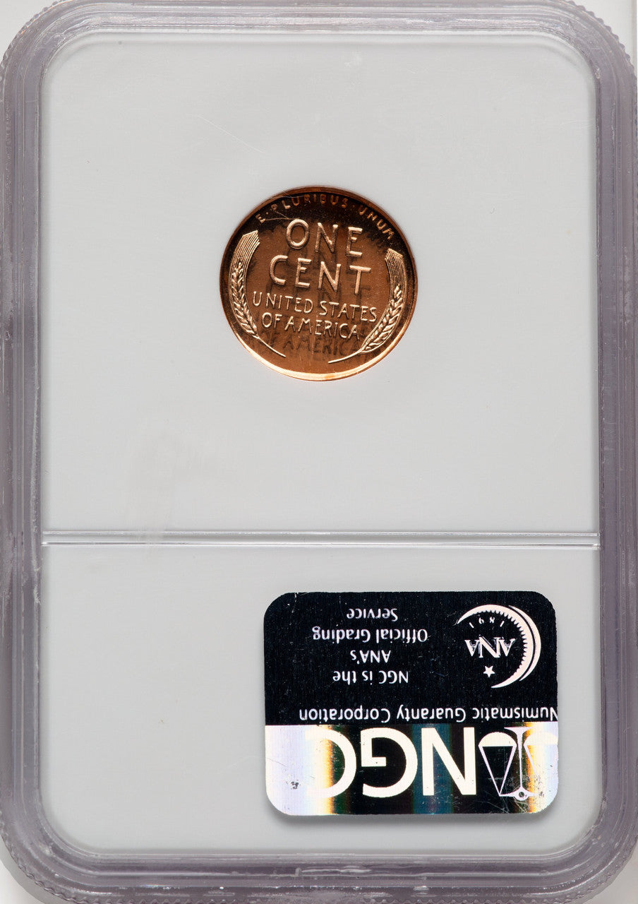 1958 1C Proof Lincoln Cent NGC PR69