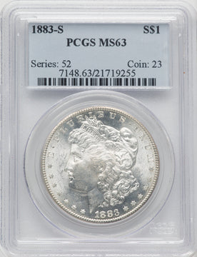 1883-S Morgan Dollar PCGS MS63