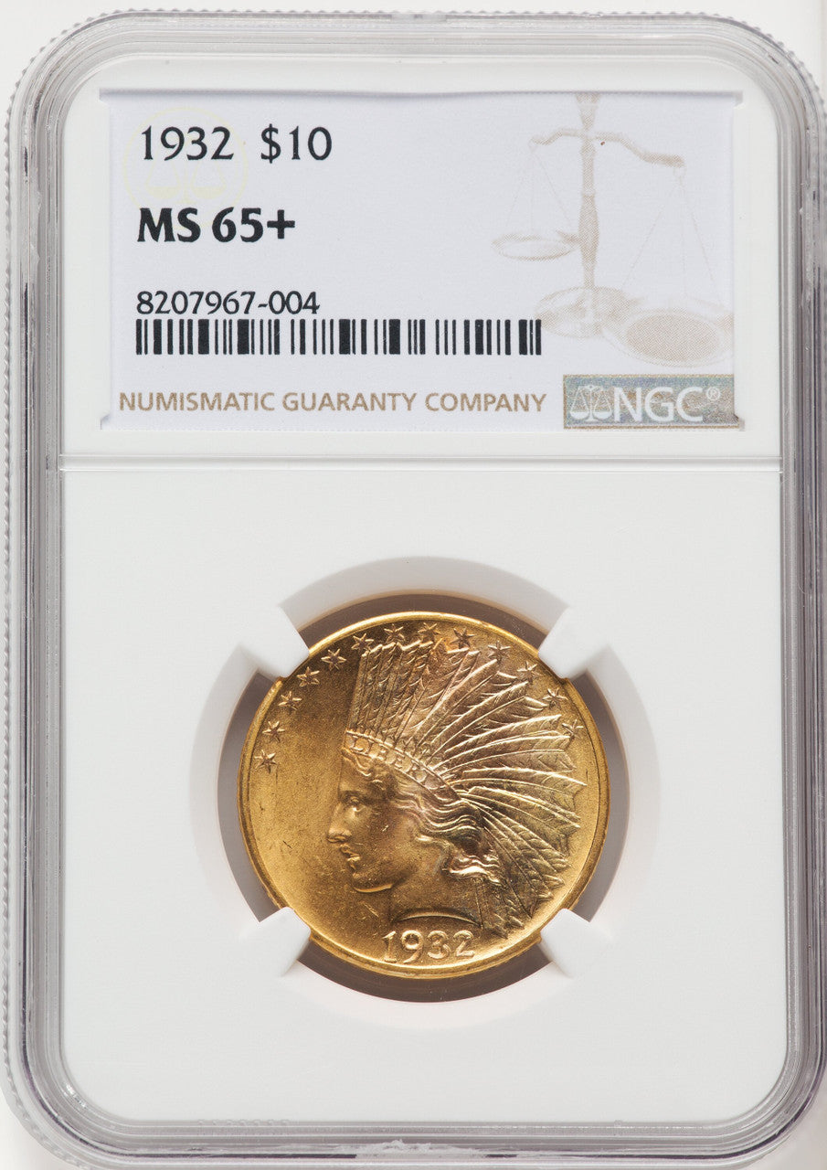 1932 $10 Indian Eagle NGC MS65+