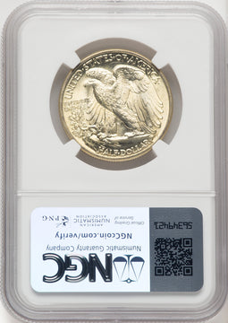 1945 50C Walking Liberty Half Dollar NGC MS67 (769484010)