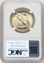 1945 50C Walking Liberty Half Dollar NGC MS67 (769484010)