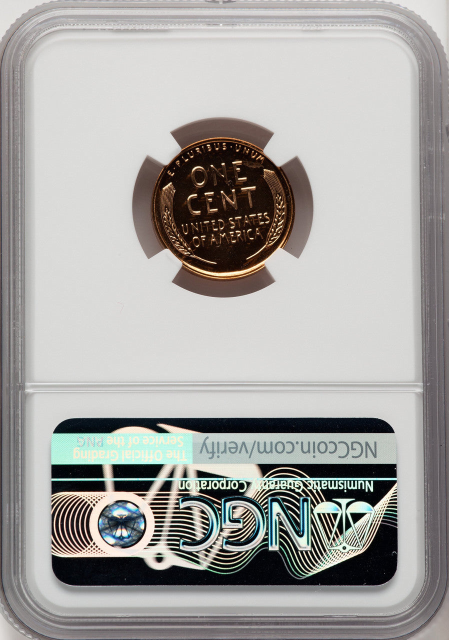 1957 1C Proof Lincoln Cent NGC PR67