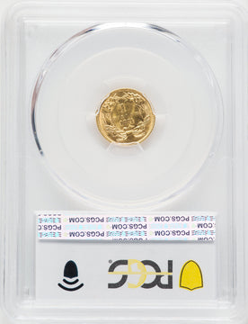 1874 G$1 Gold Dollar PCGS MS62 (519376202)