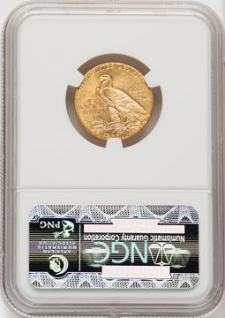 1909 $5 Indian Half Eagle NGC MS64 (769416011)