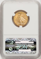 1909 $5 Indian Half Eagle NGC MS64 (769416011)