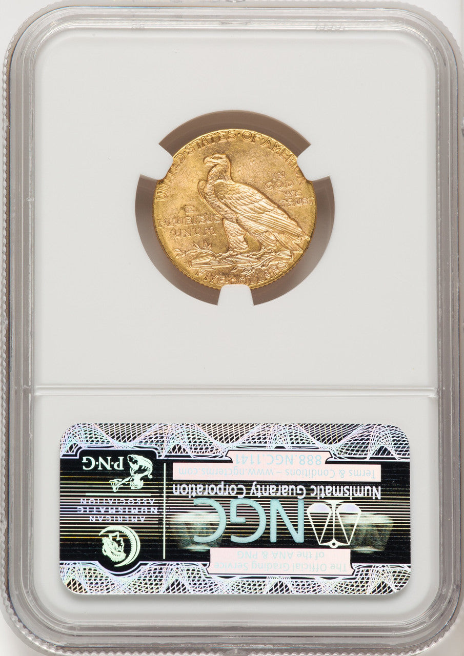 1909 $5 Indian Half Eagle NGC MS64 (769416011)