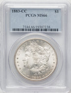 1883-CC $1 Morgan Dollar PCGS MS66 (769438044)