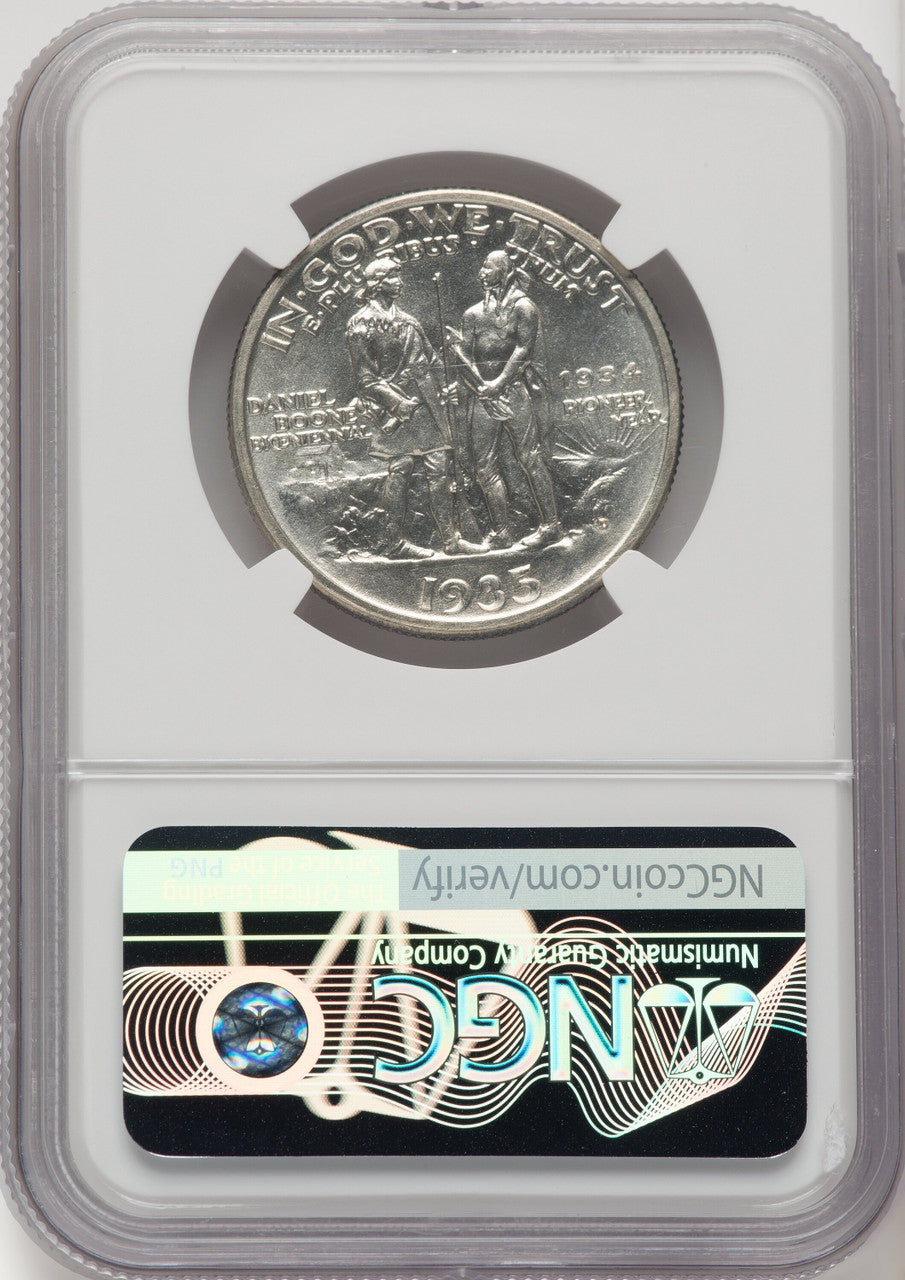 1935/34-D 50C Boone Commemorative Silver NGC MS67 (768118017)